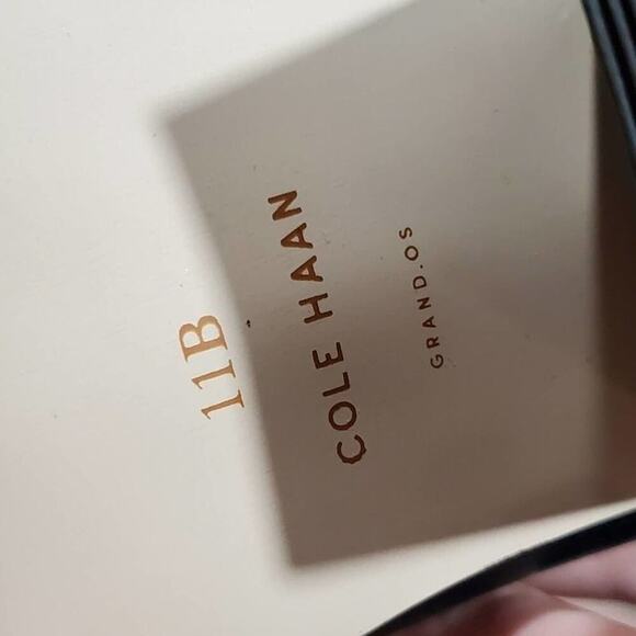 COLE Haan Tioga bootie II black leather size 11 - Picture 12 of 13